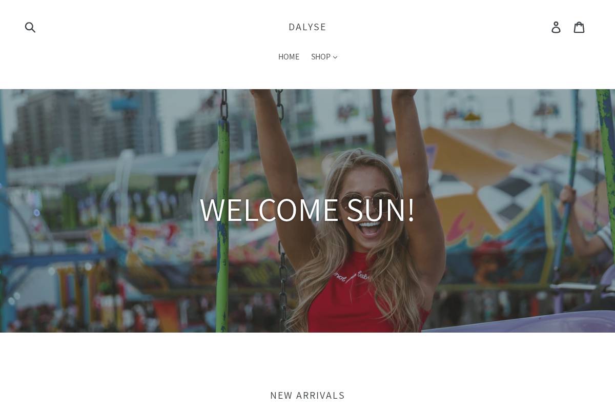 dalyse.com homepage screenshot