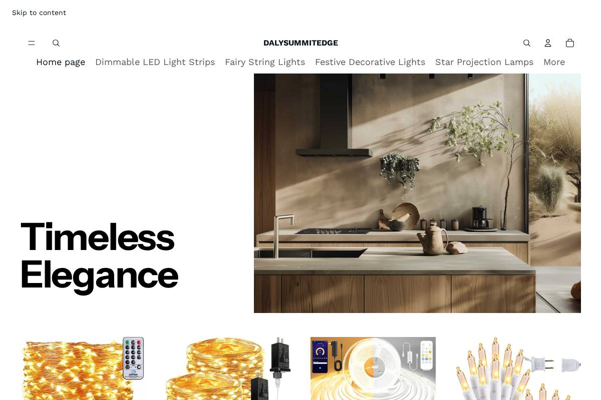 dalysummitedge.com homepage screenshot