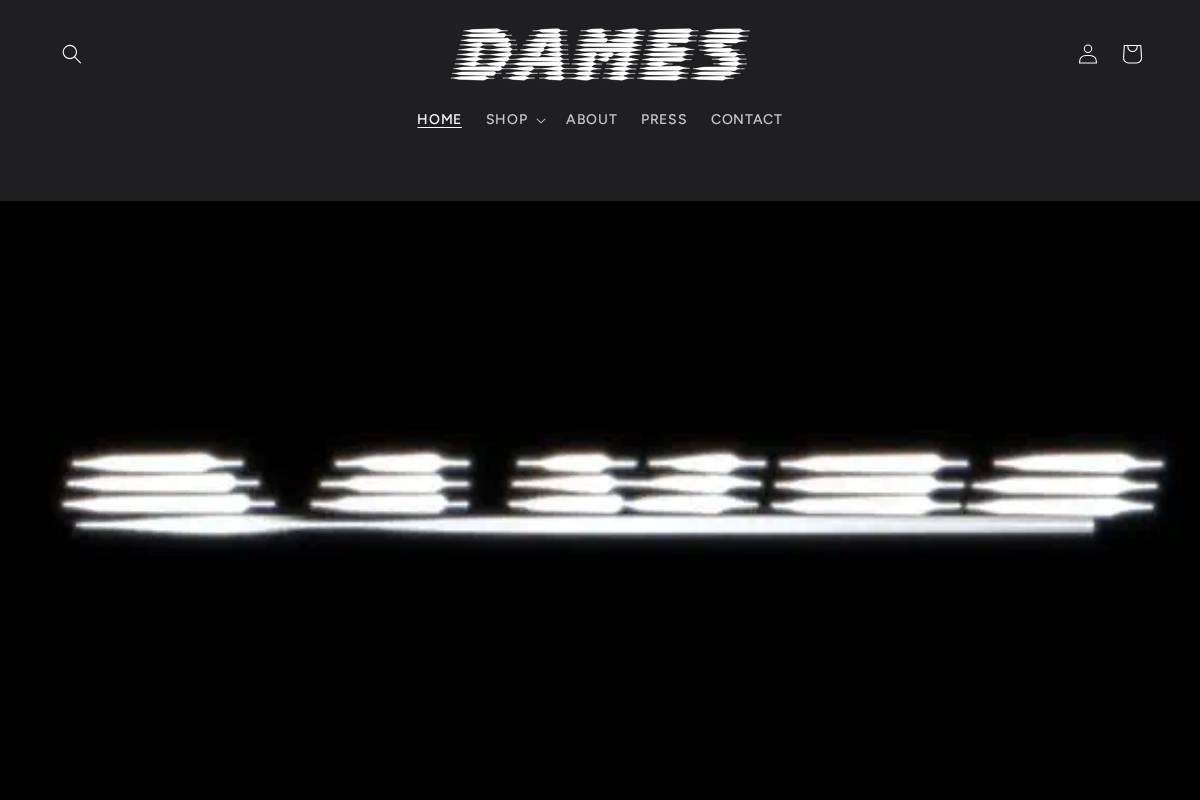 damesnewyork.com homepage screenshot