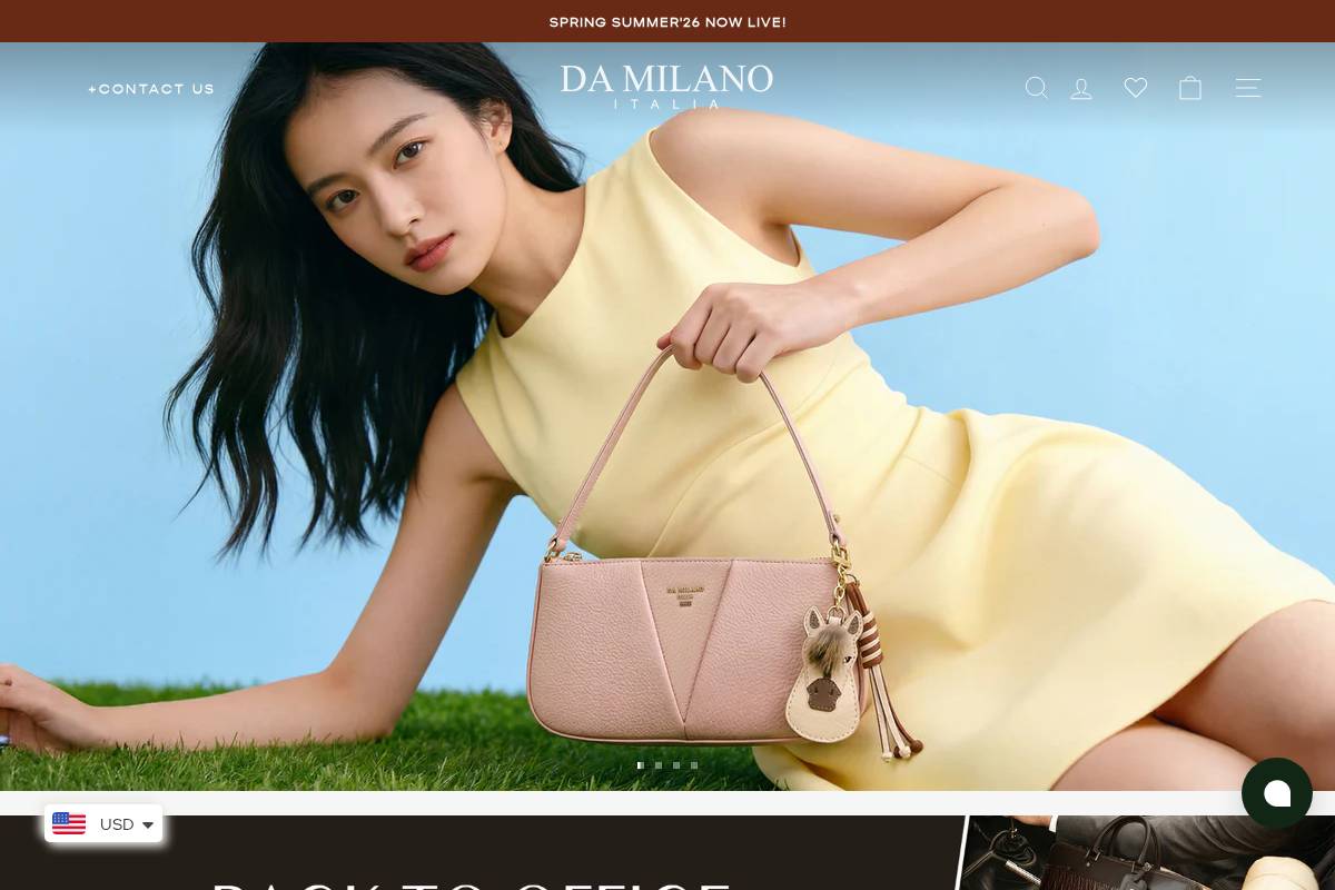 damilano.com homepage screenshot