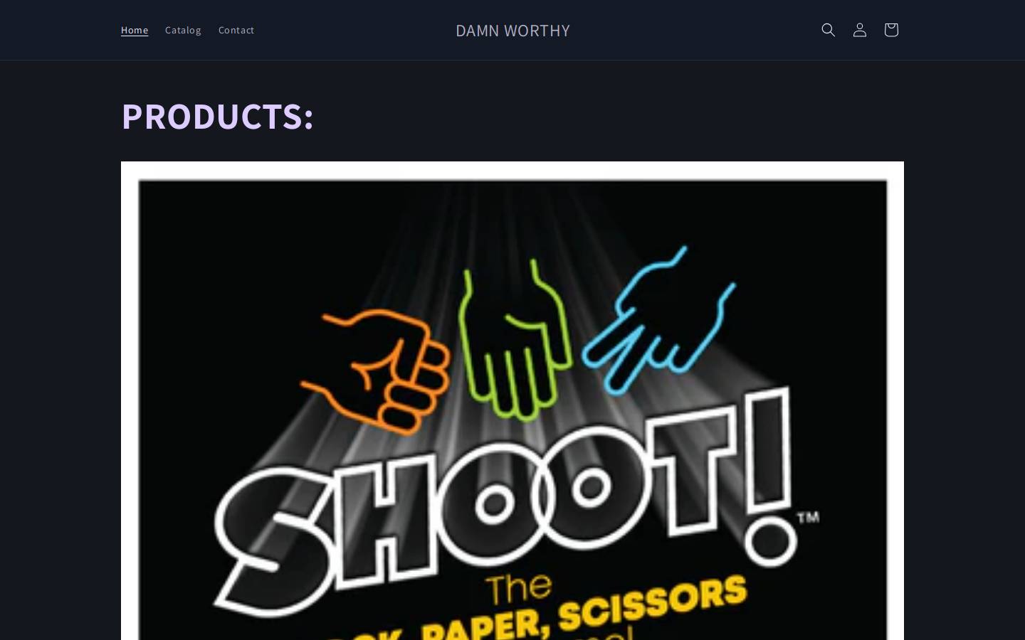 damnworthy.com homepage screenshot