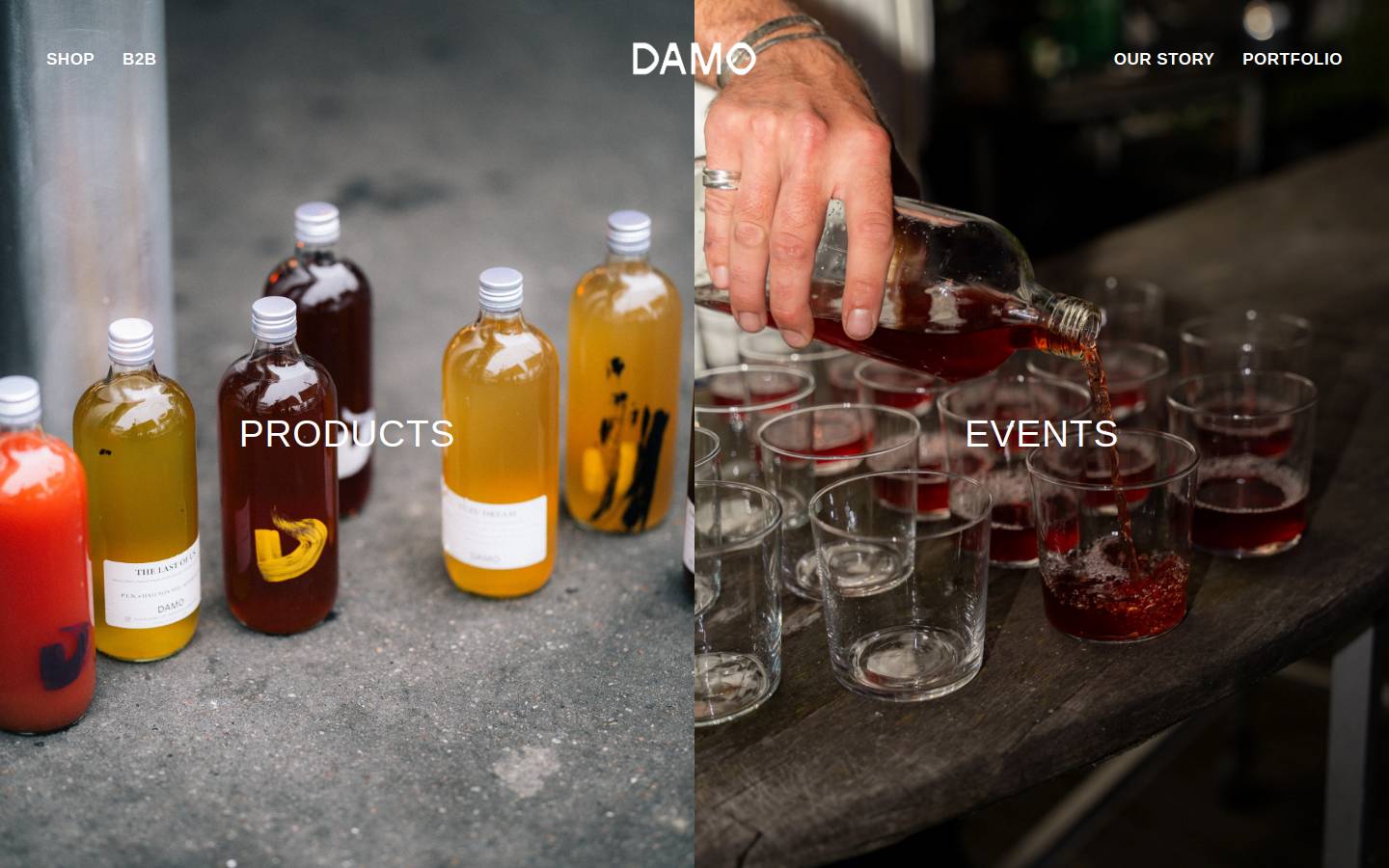 damocph.com homepage screenshot