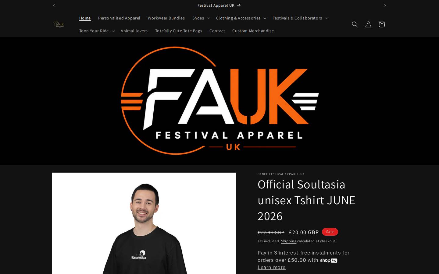 dancefestivalappareluk.com homepage screenshot