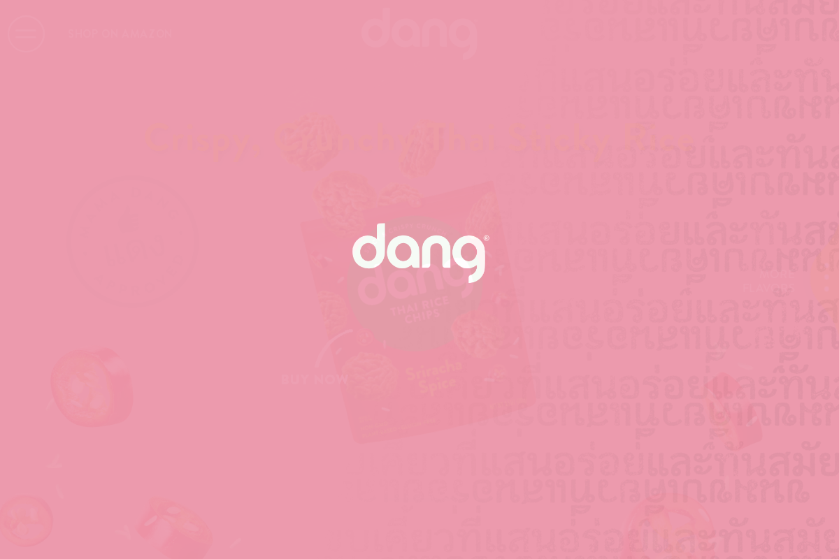 dangfoods.com homepage screenshot