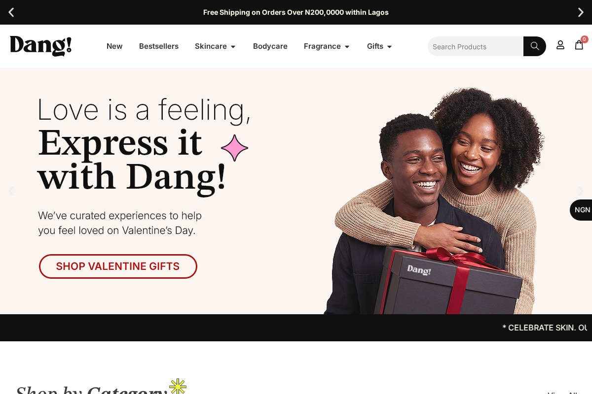 Danglifestyle homepage screenshot