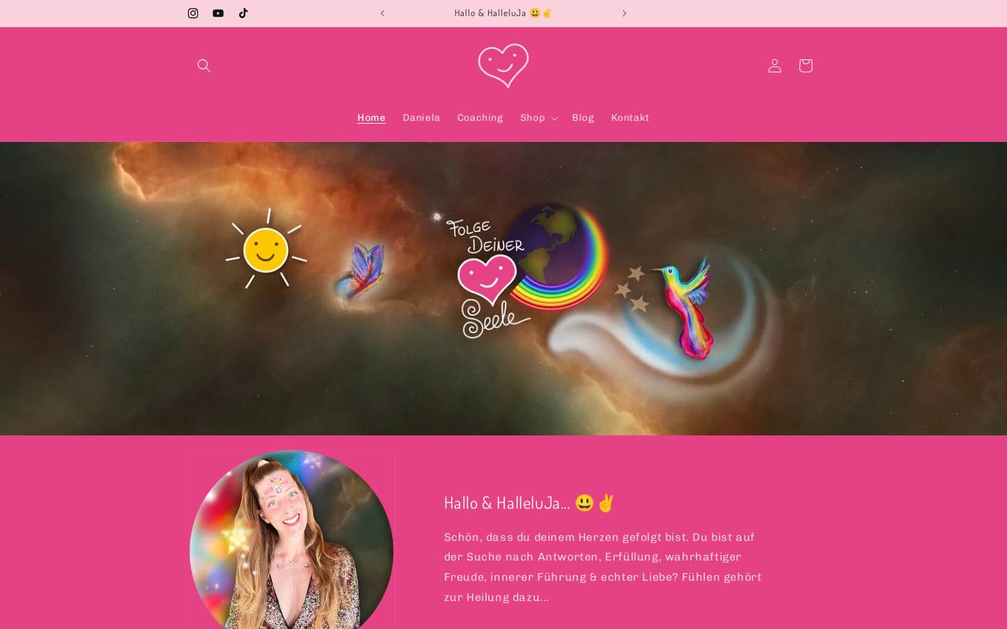 daniela-koegler.de homepage screenshot