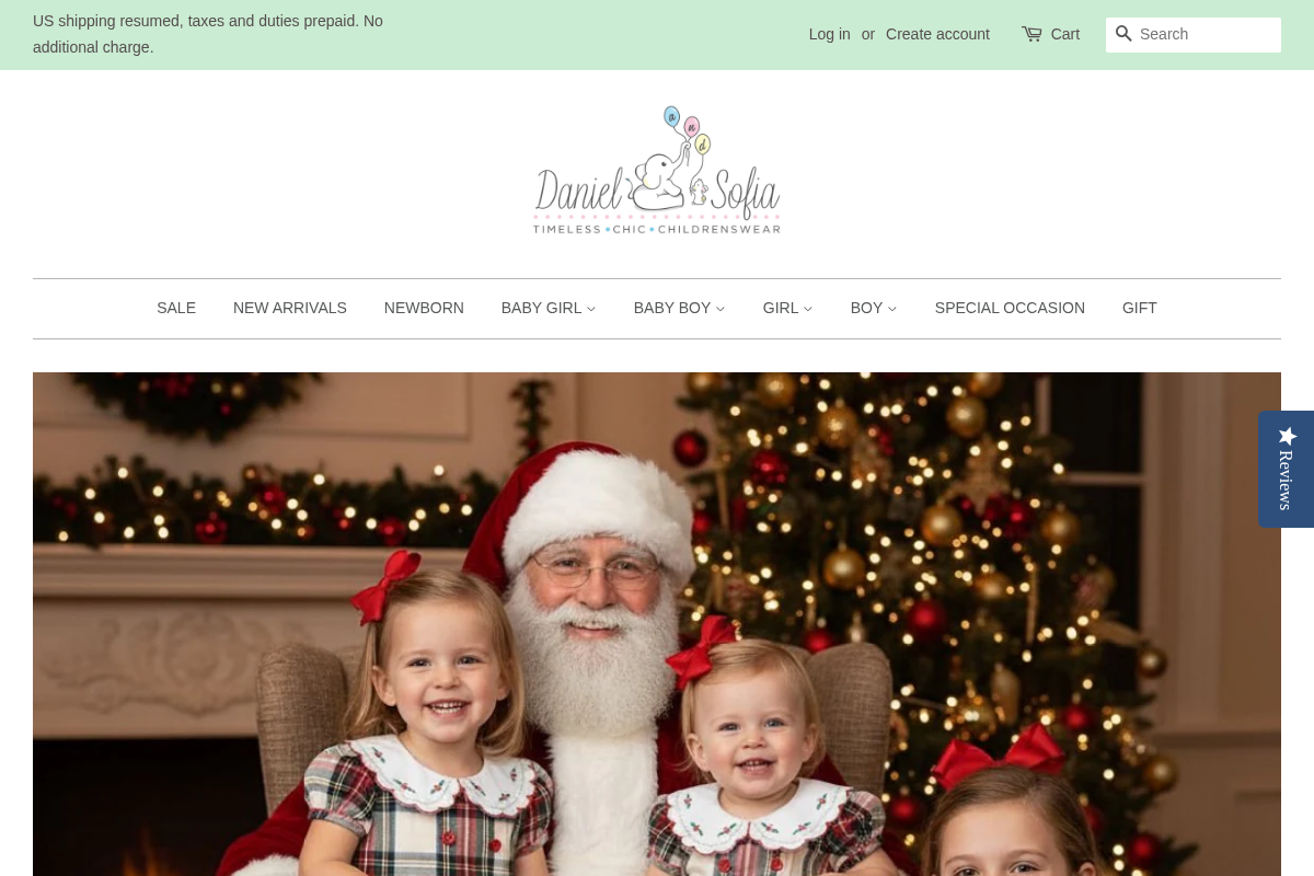 danielandsofia.com.au homepage screenshot