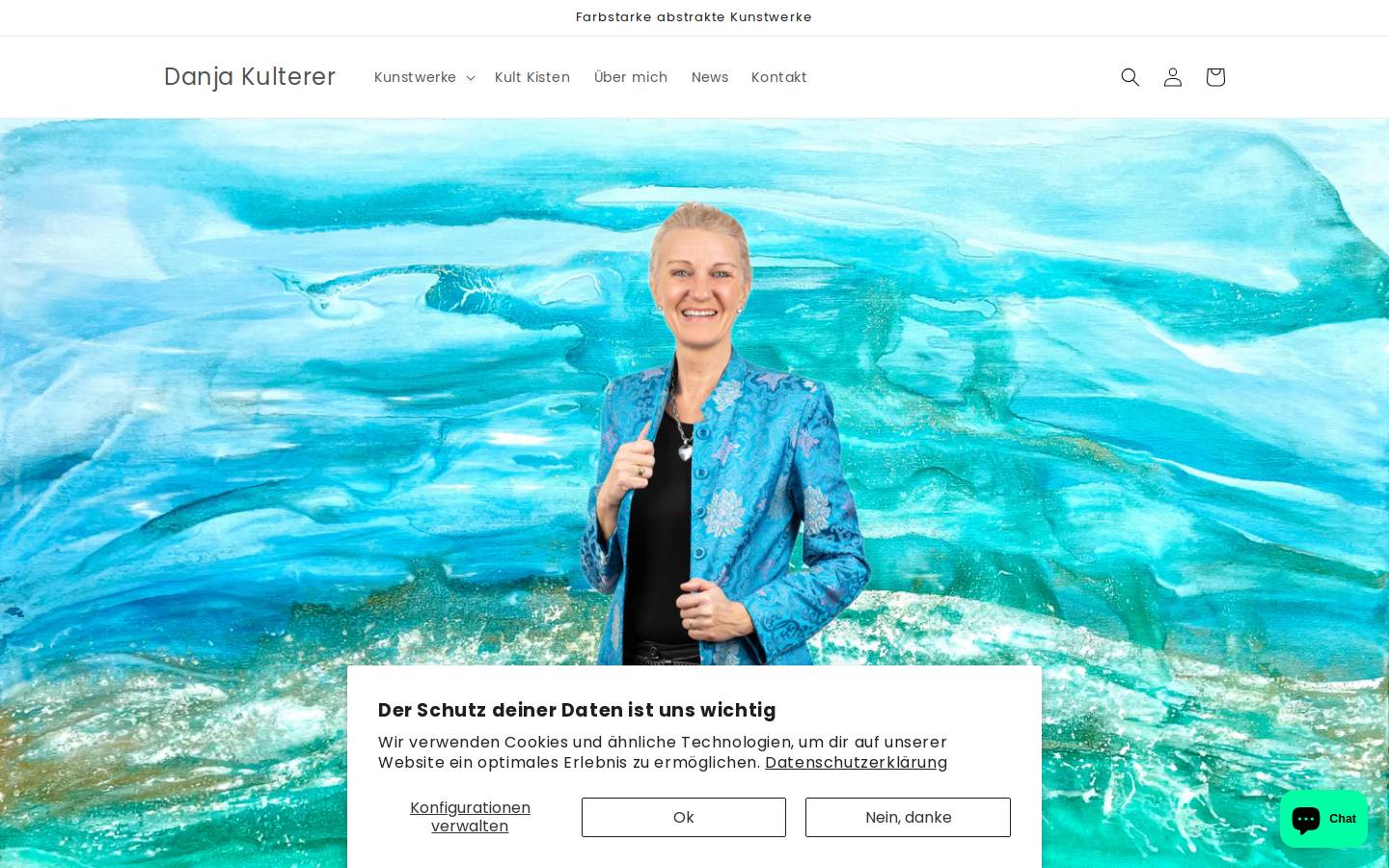 danjakulterer.com homepage screenshot