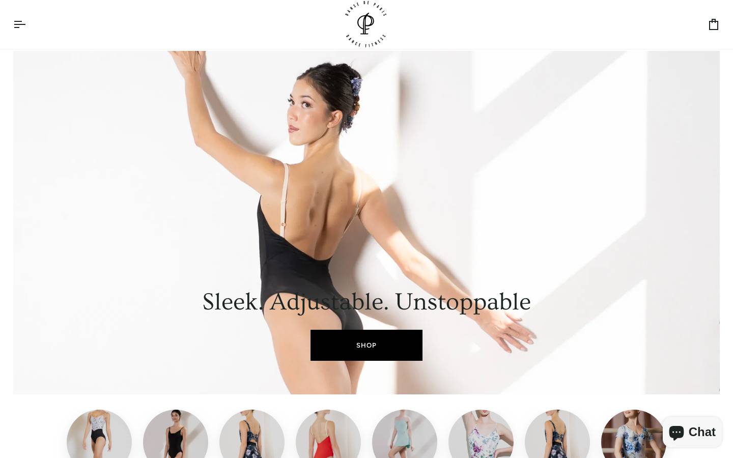 dansedeparis.com homepage screenshot