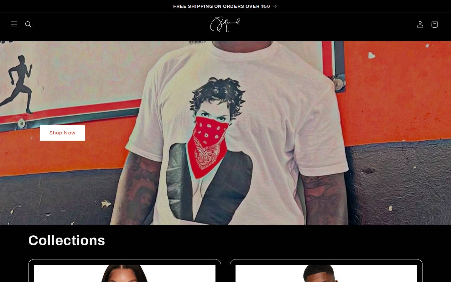 dantemarsh.shop homepage screenshot
