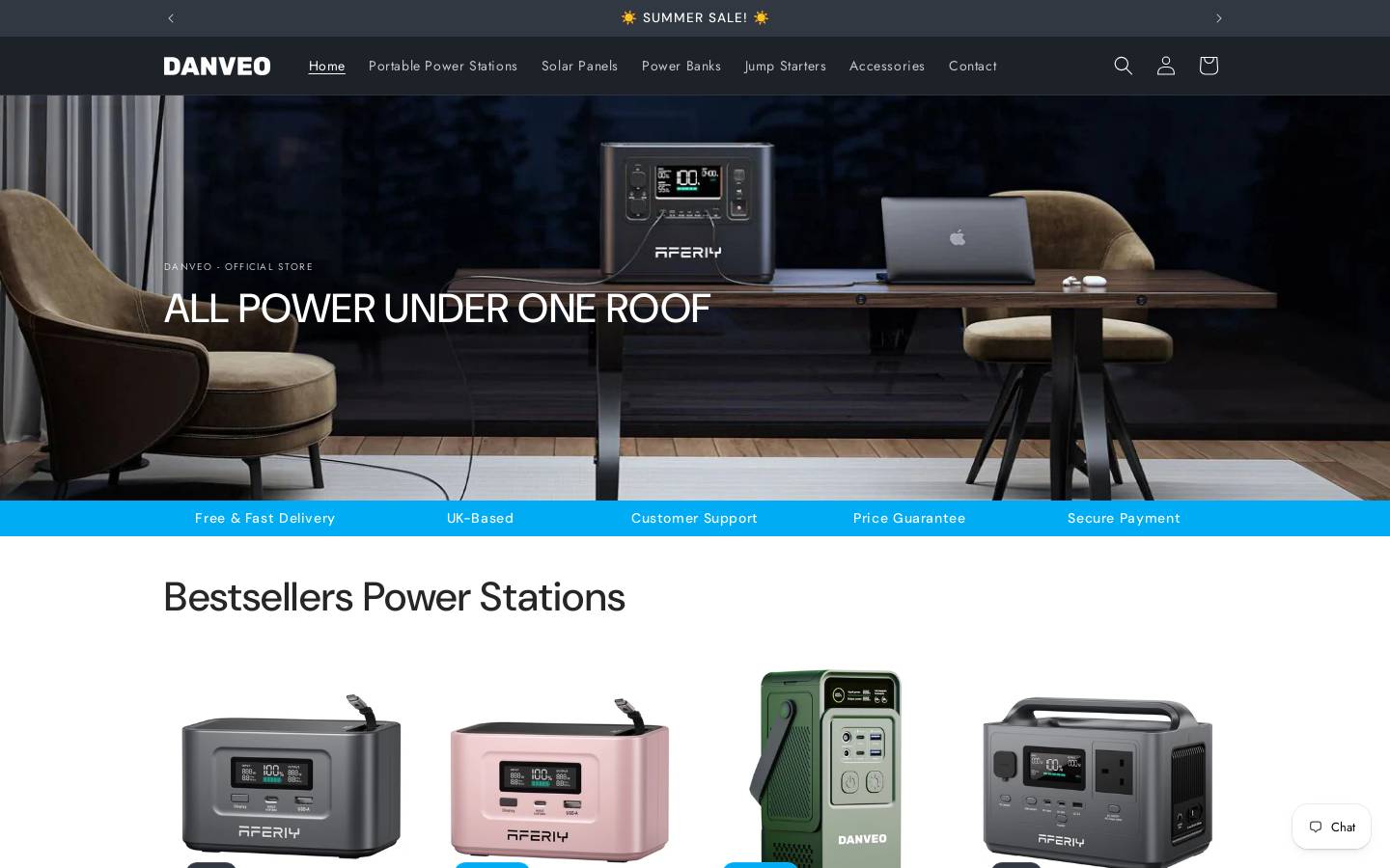 danveo.com homepage screenshot