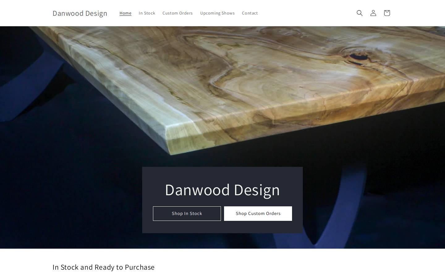 danwooddesign.com homepage screenshot