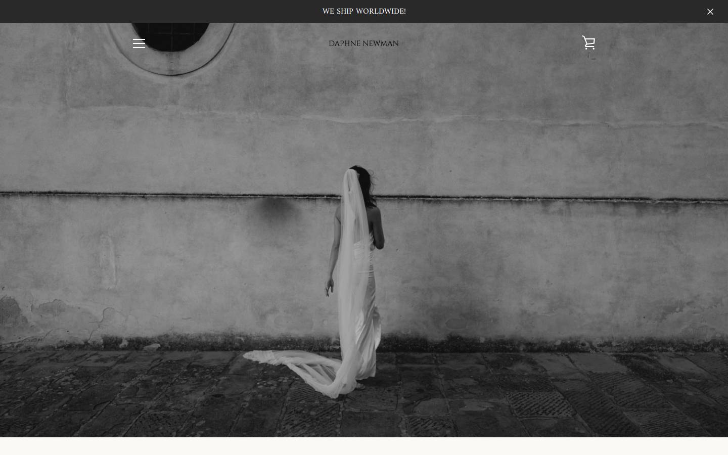 Daphne Newman Design homepage screenshot