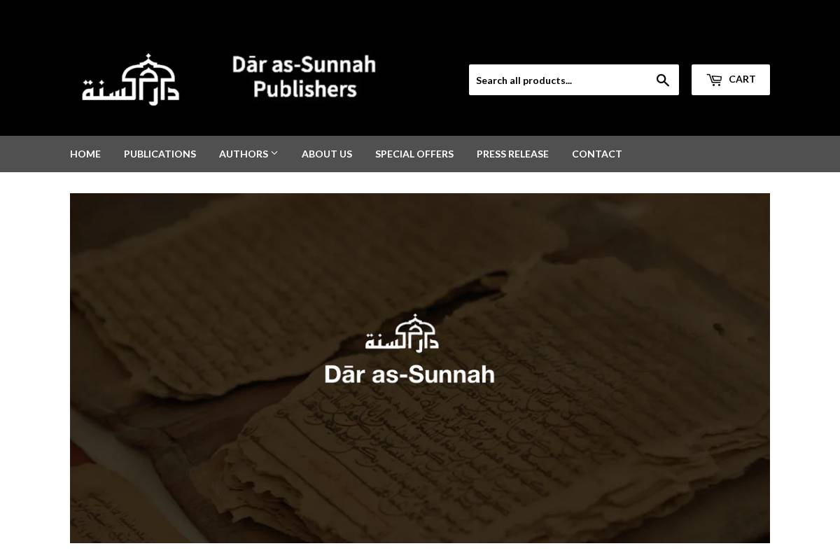 darassunnah.com homepage screenshot