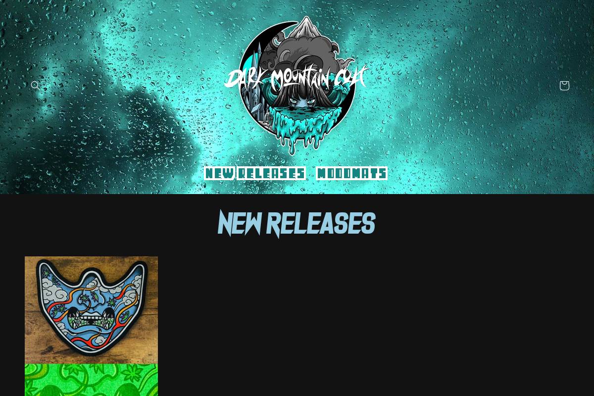 darkmountaincult.com homepage screenshot