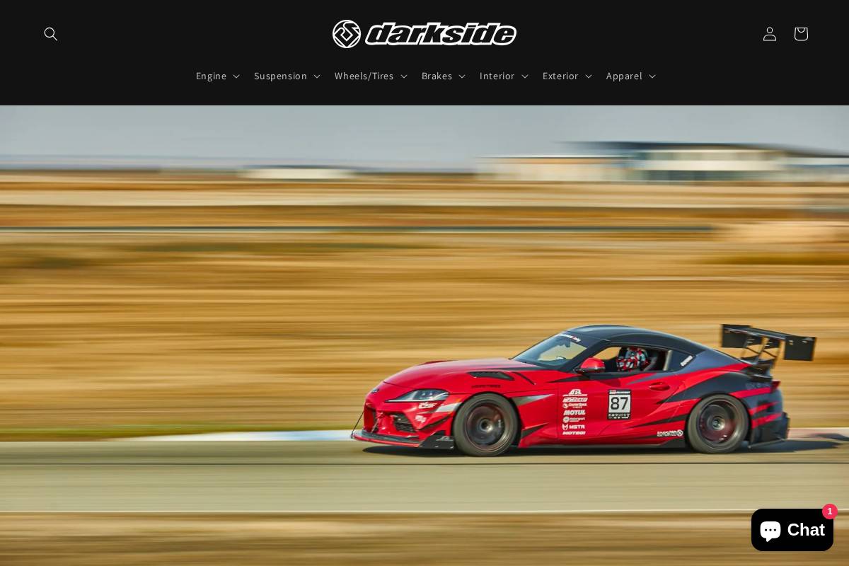 darksidemotoring.com homepage screenshot