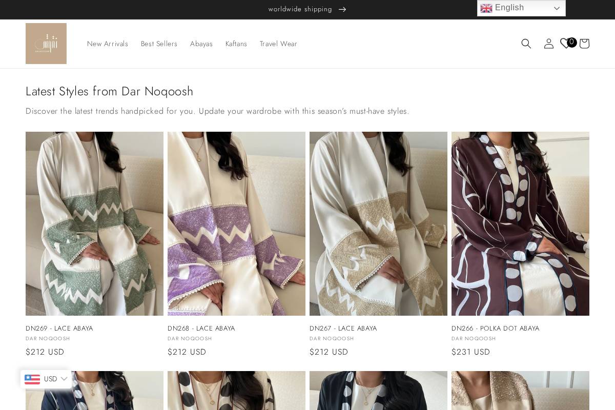 darnoqoosh.com homepage screenshot