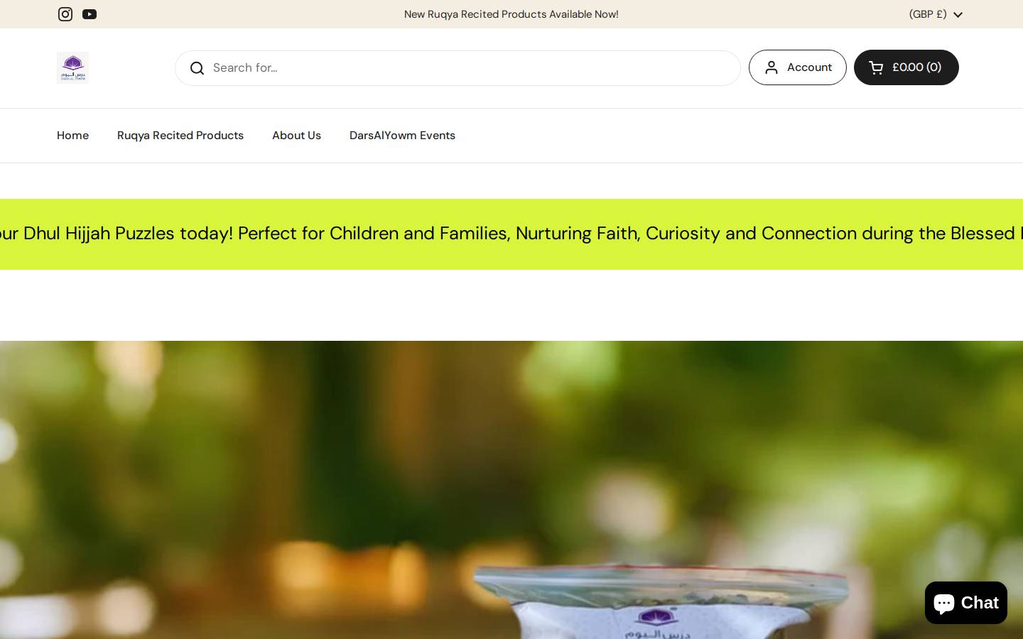darsalyowm.shop homepage screenshot