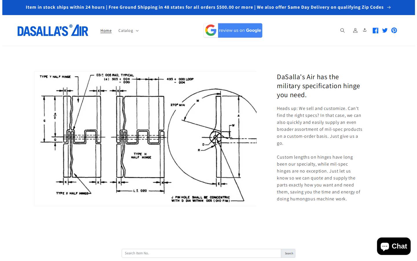dasallasair.com homepage screenshot