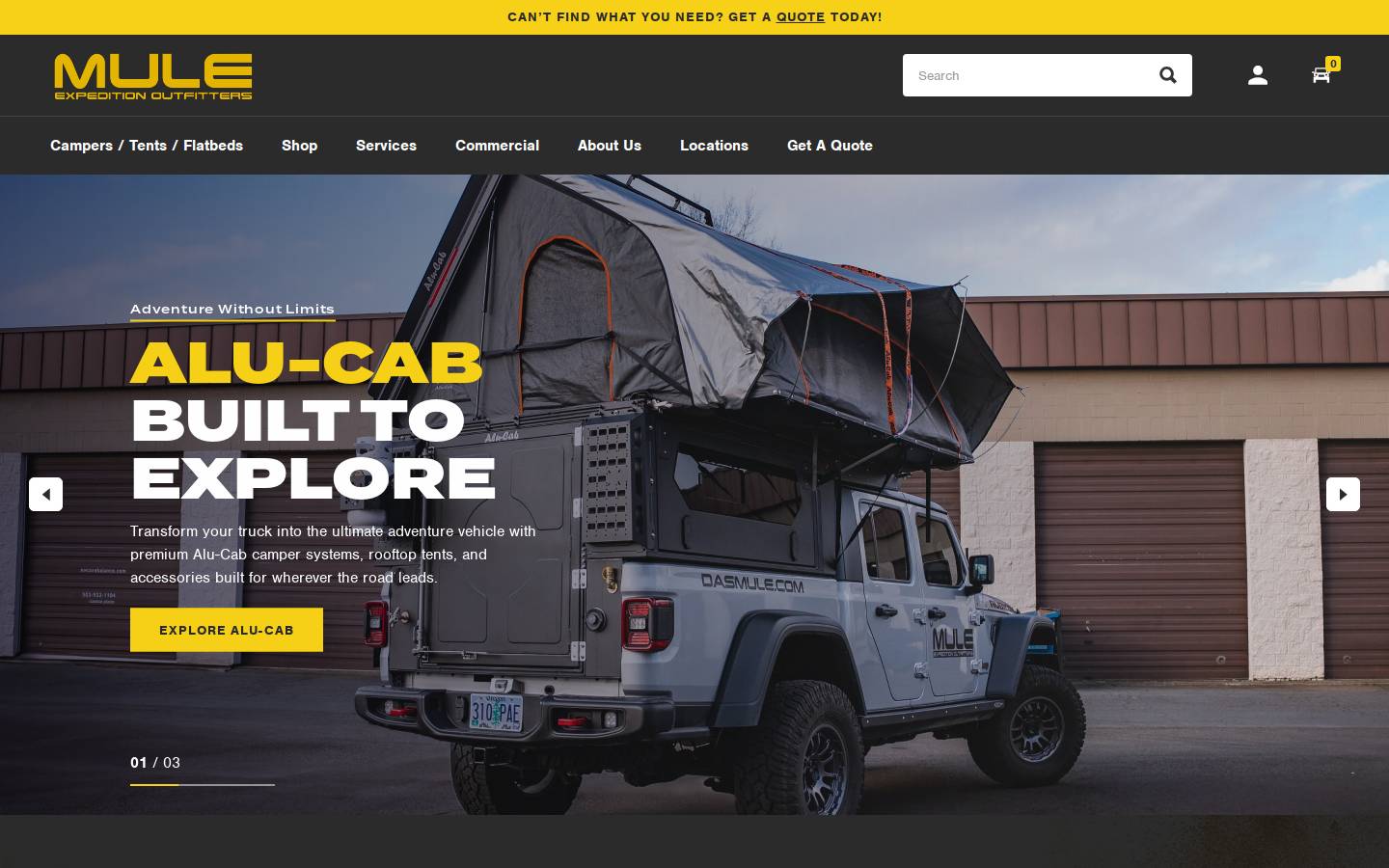 Dasmule homepage screenshot