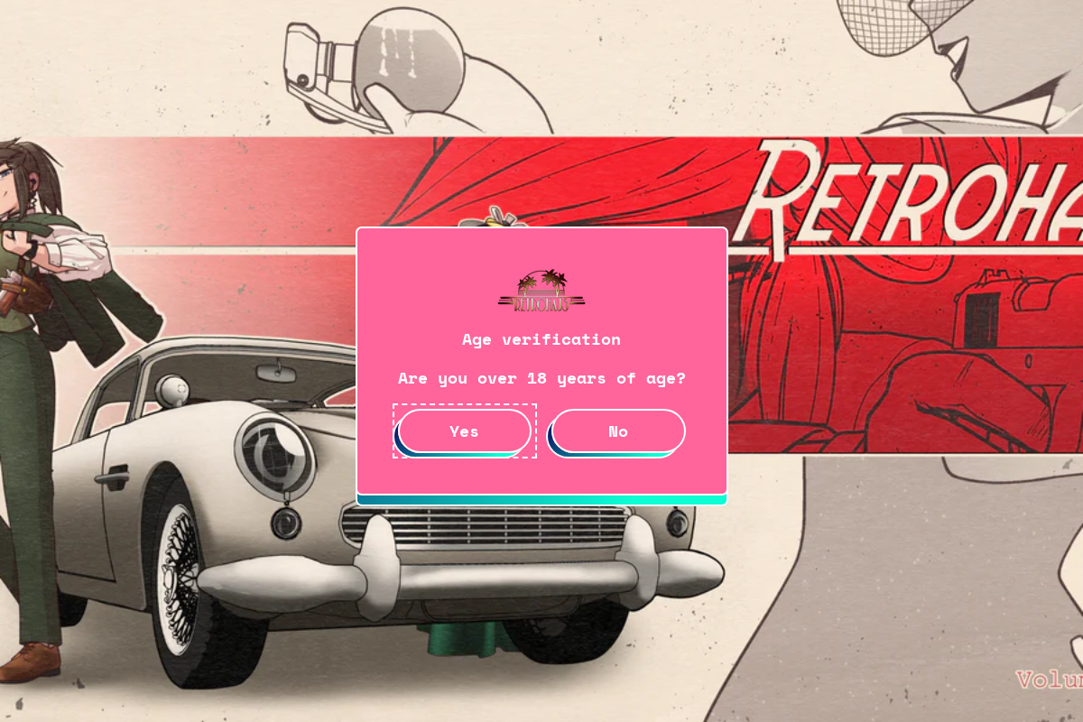 dasretrohaus.com homepage screenshot