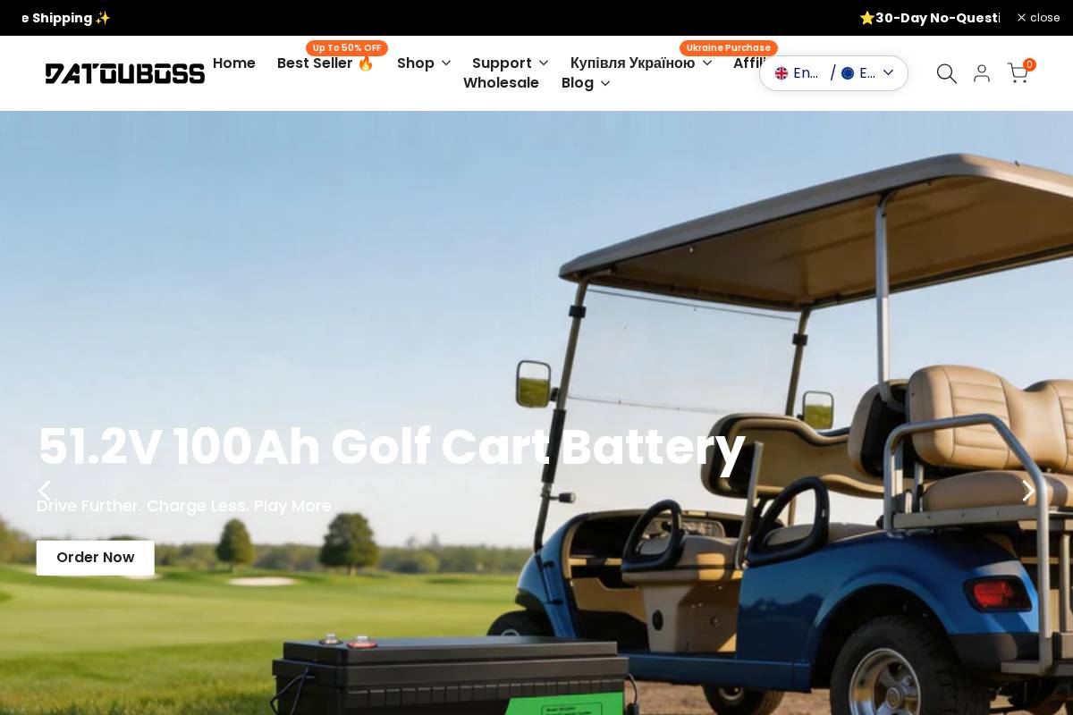 datouboss.com homepage screenshot