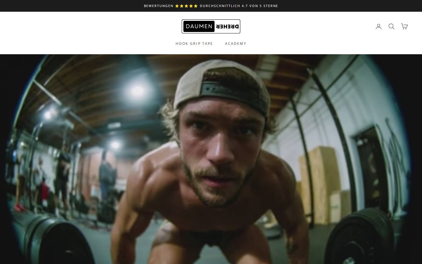 daumendreher.shop homepage screenshot