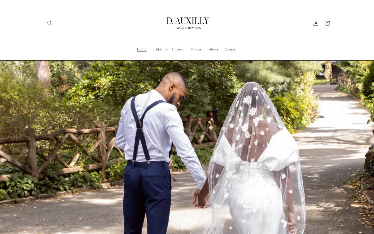 dauxilly.com homepage screenshot