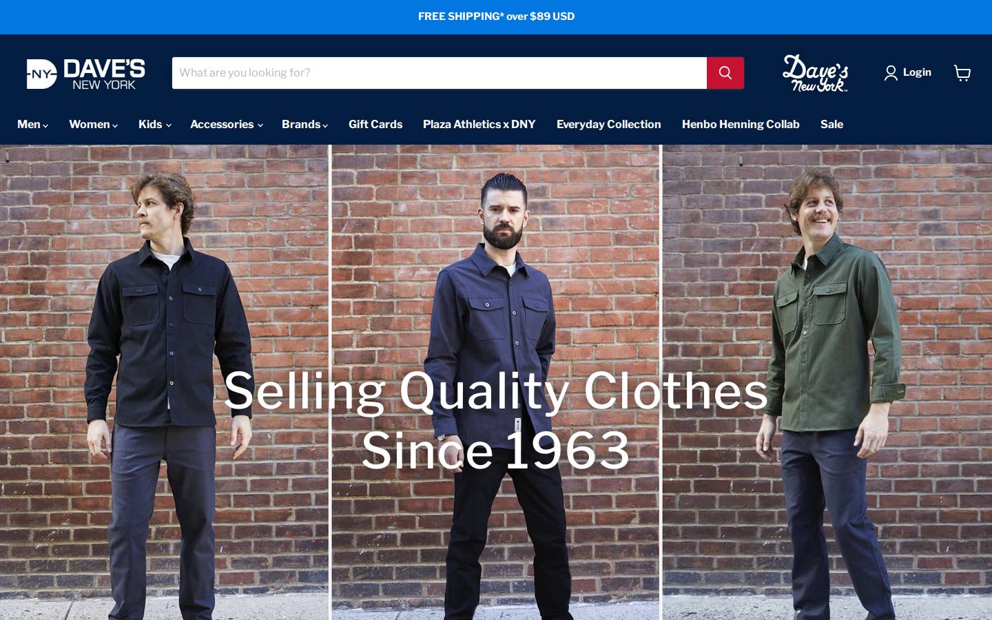 davesnewyork.com homepage screenshot
