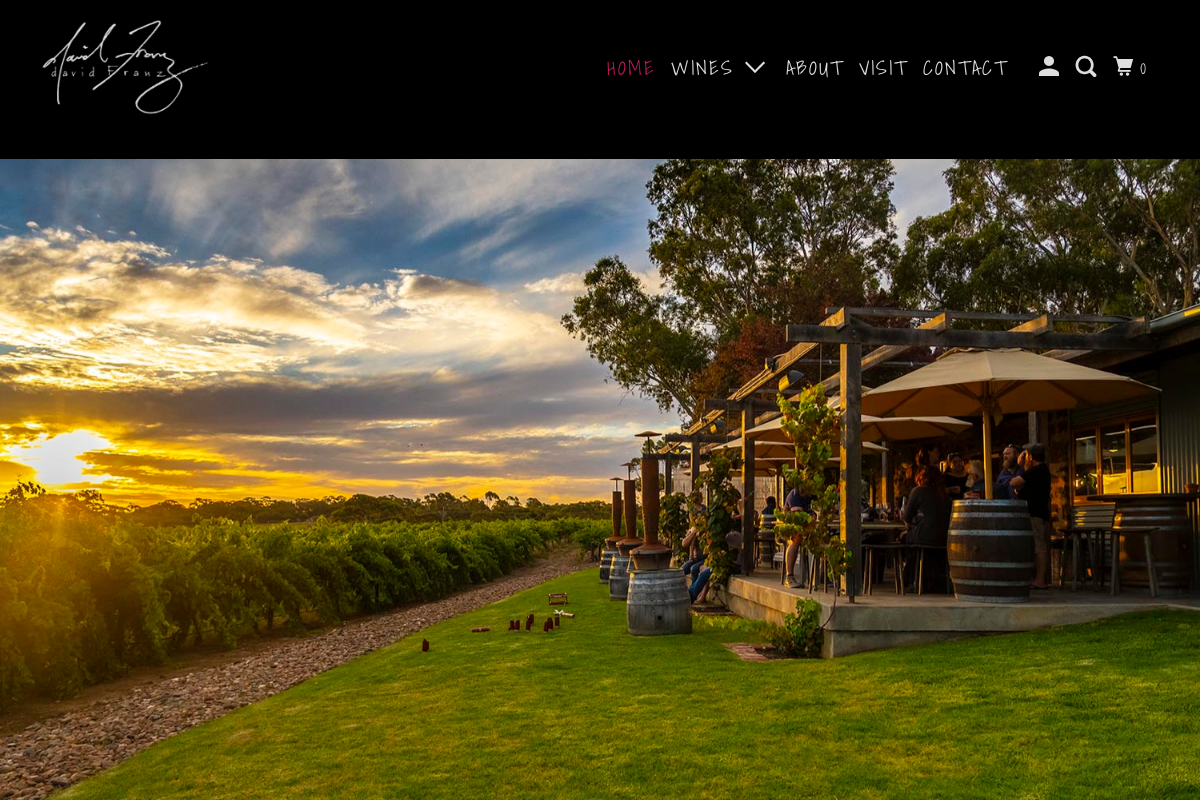 david-franz.com homepage screenshot