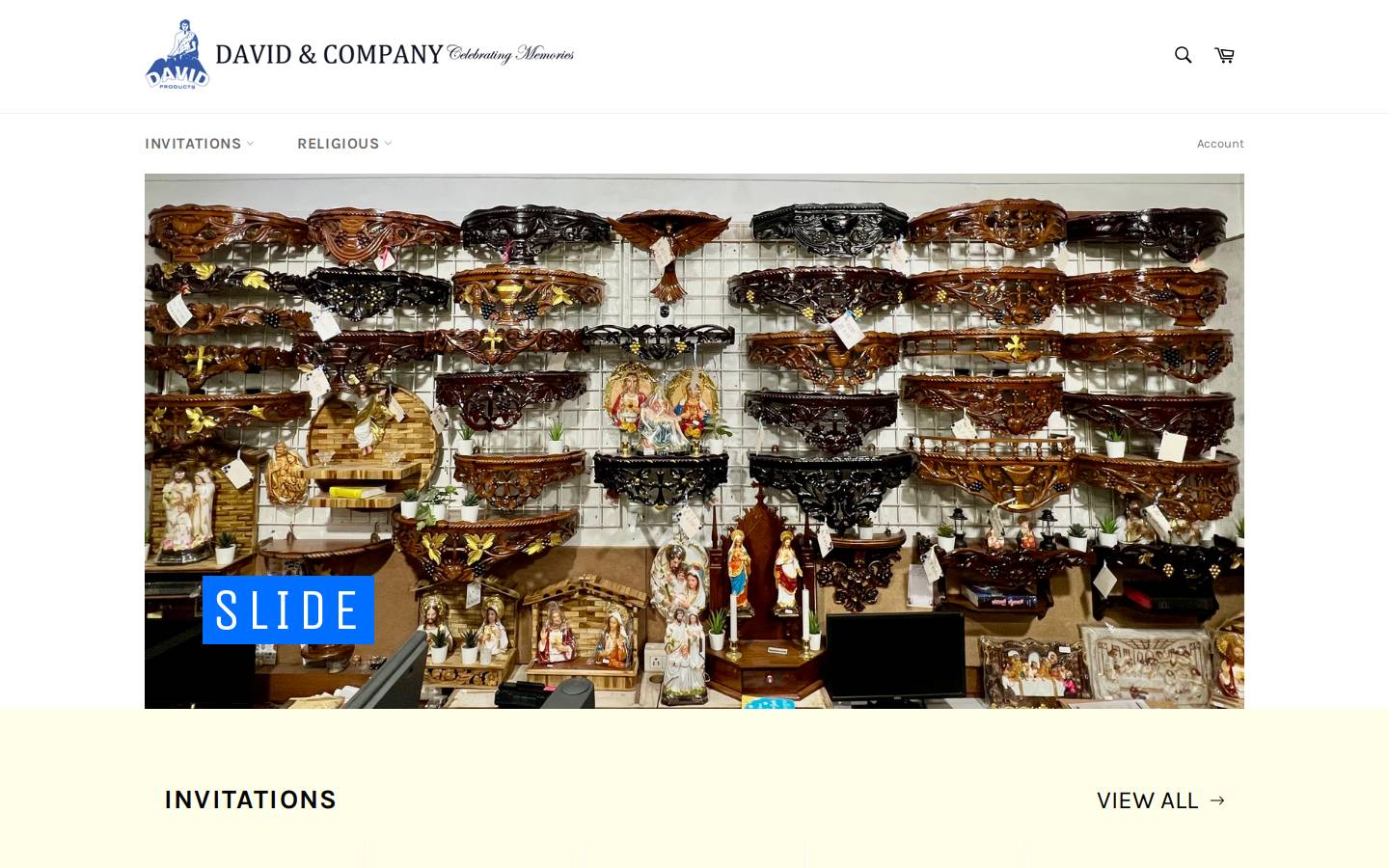 davidcompany.com homepage screenshot