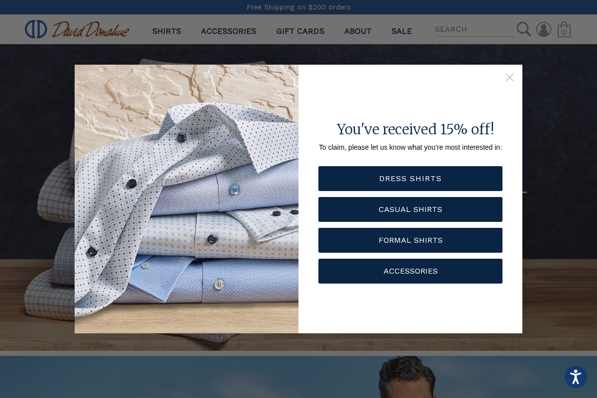 daviddonahue.com homepage screenshot