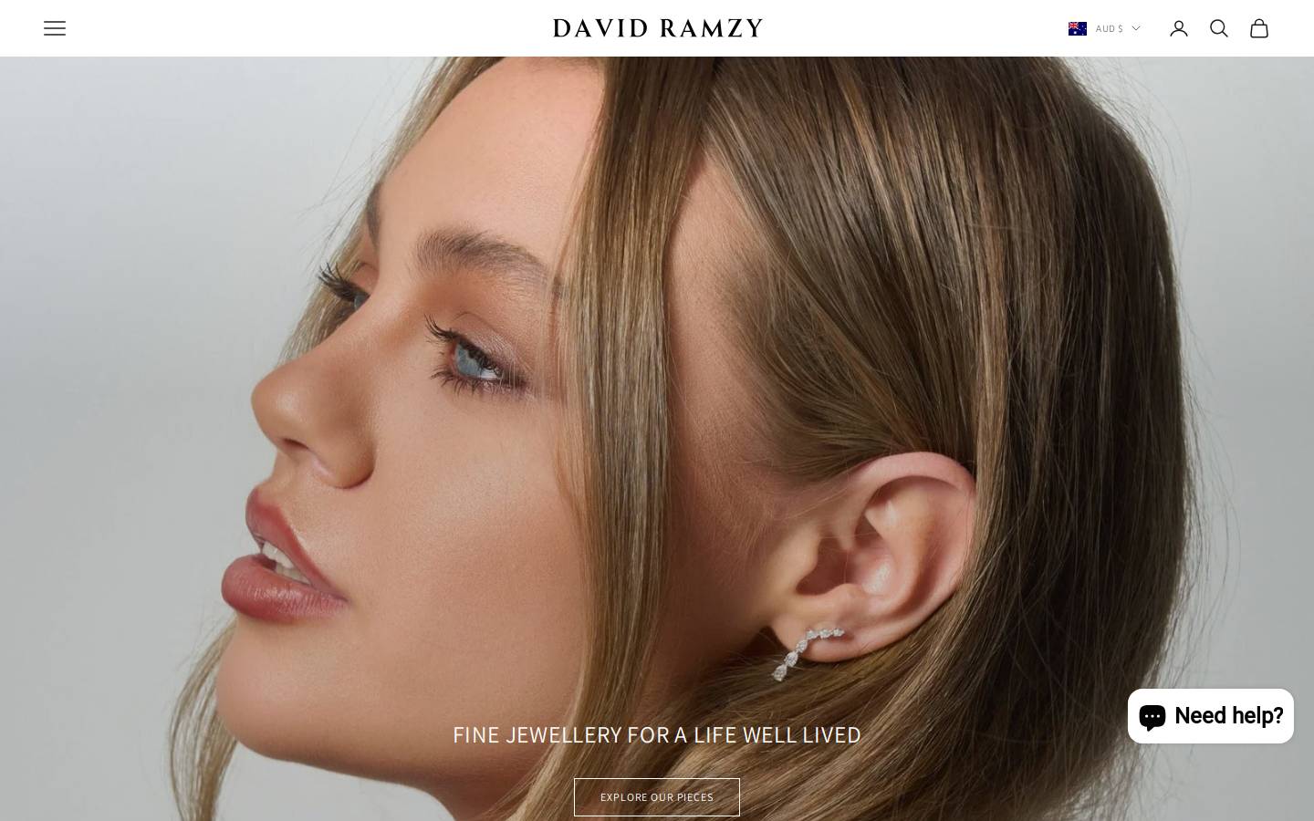 Davidramzy homepage screenshot