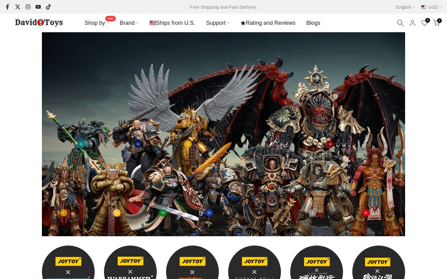 davidtoys.com homepage screenshot