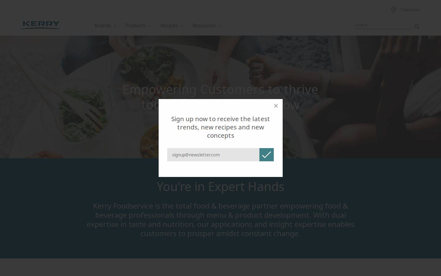 davincigourmet.com homepage screenshot