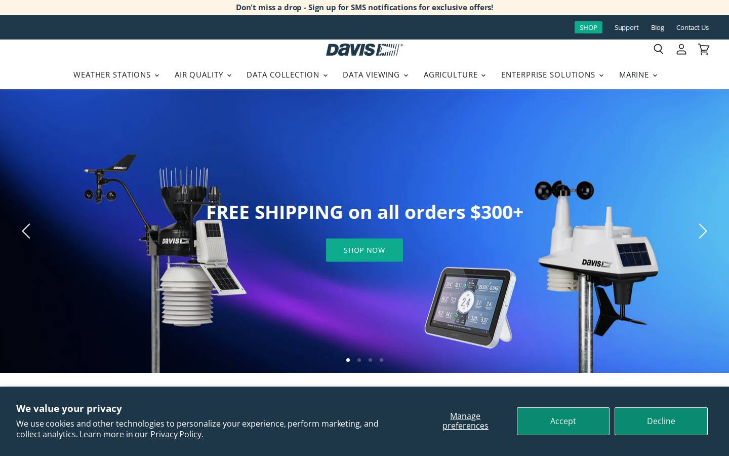 davisnet.com homepage screenshot