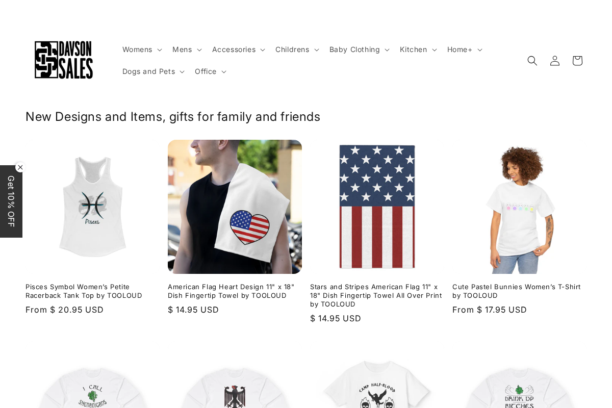 davsonsales.com homepage screenshot