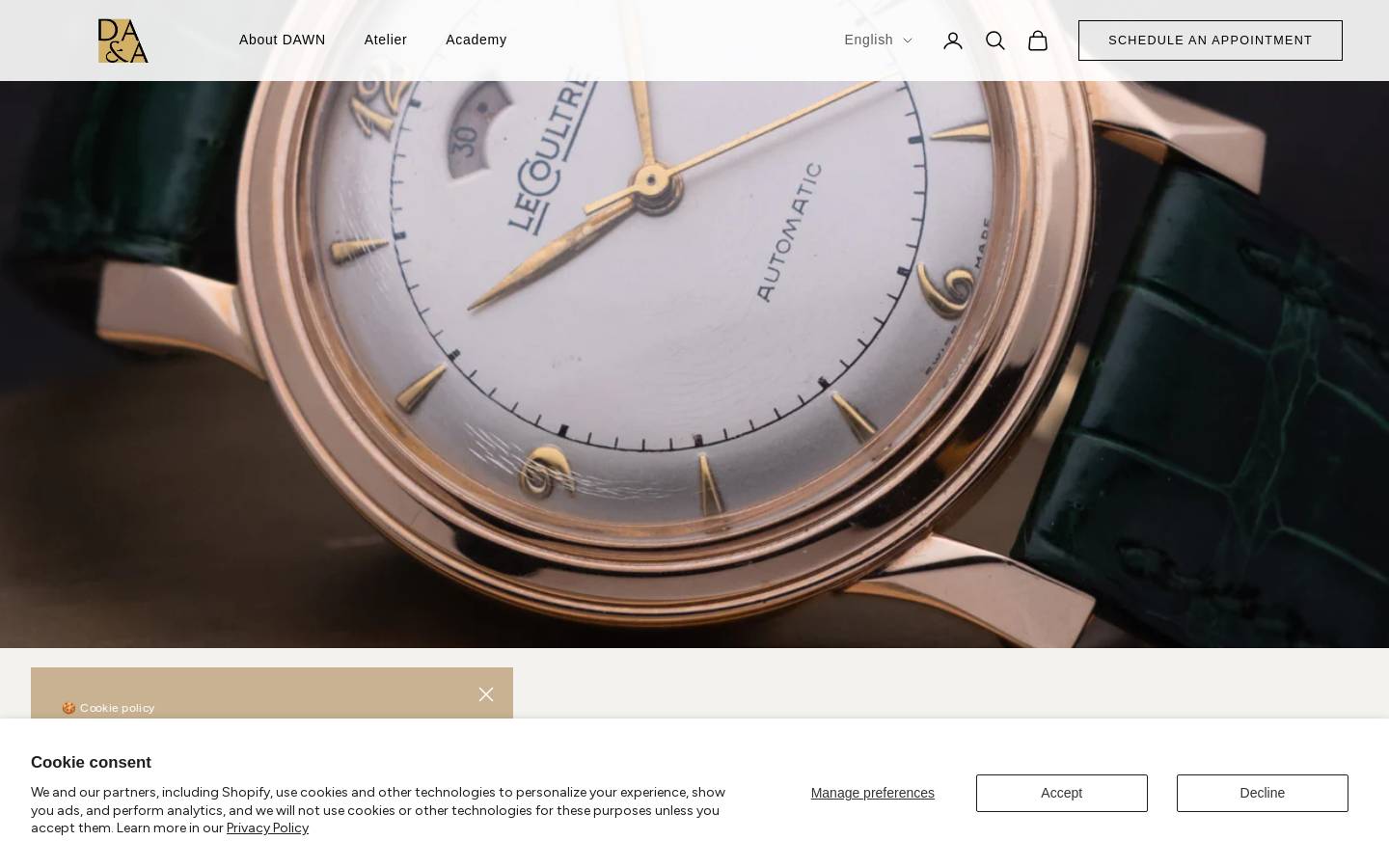 dawnjewellery.com homepage screenshot