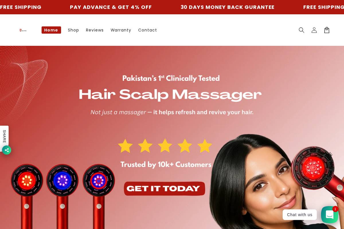 dawnshoppers.com homepage screenshot