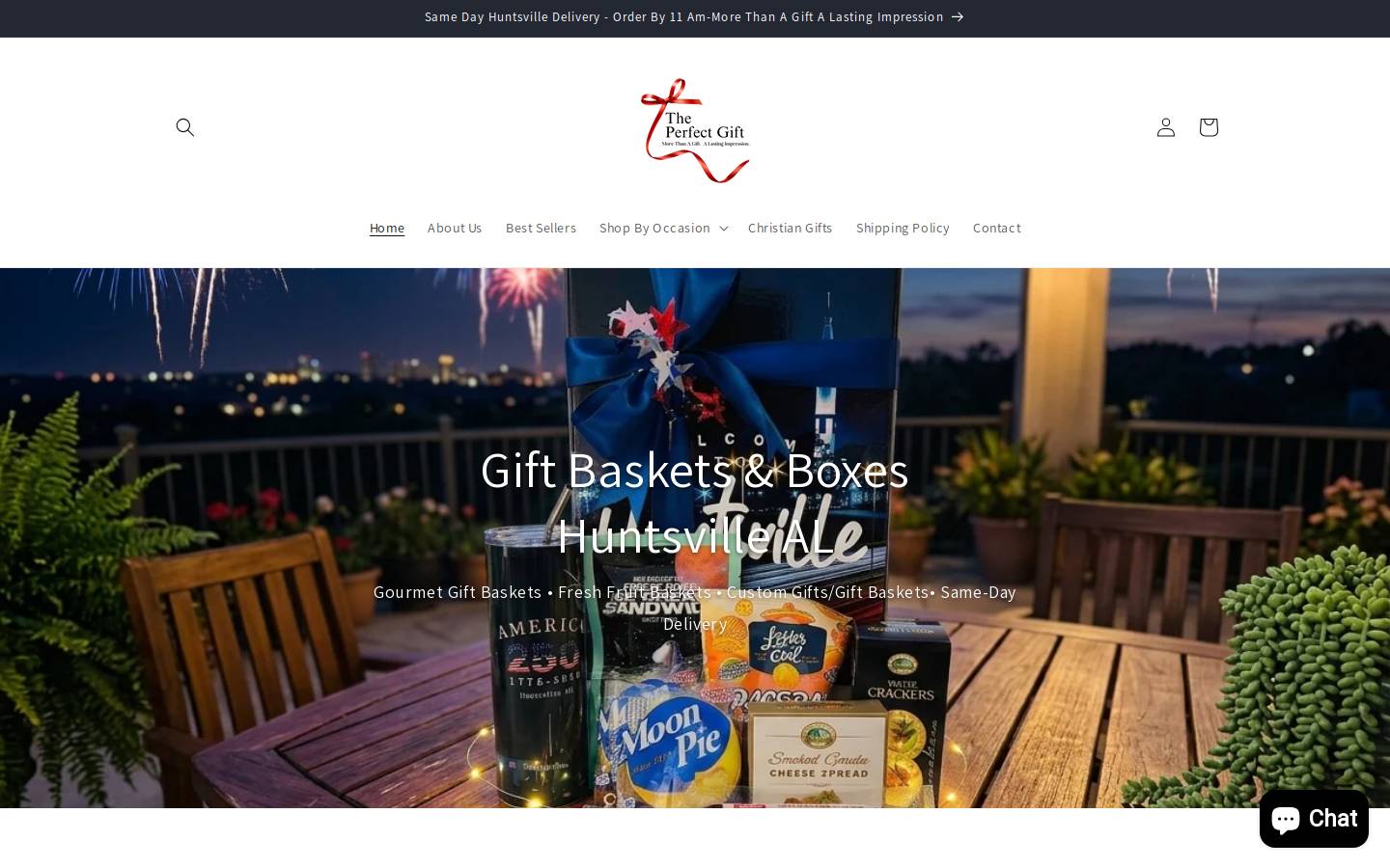 dawnsperfectgift.com homepage screenshot