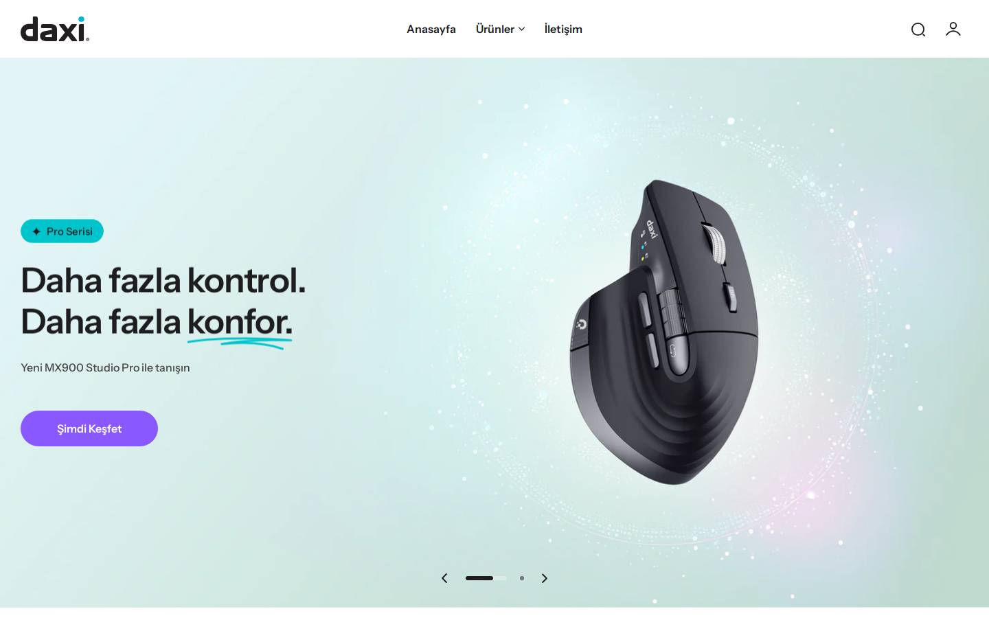 daxi.com.tr homepage screenshot