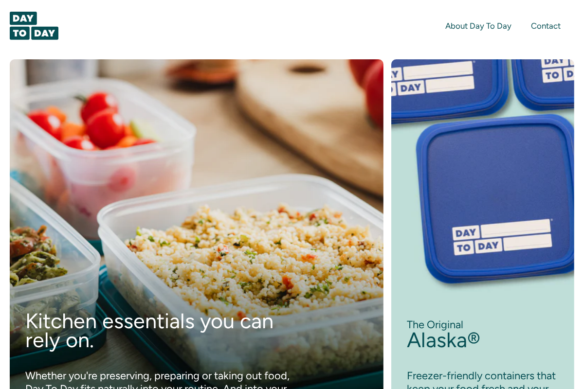 day-to-day.com homepage screenshot