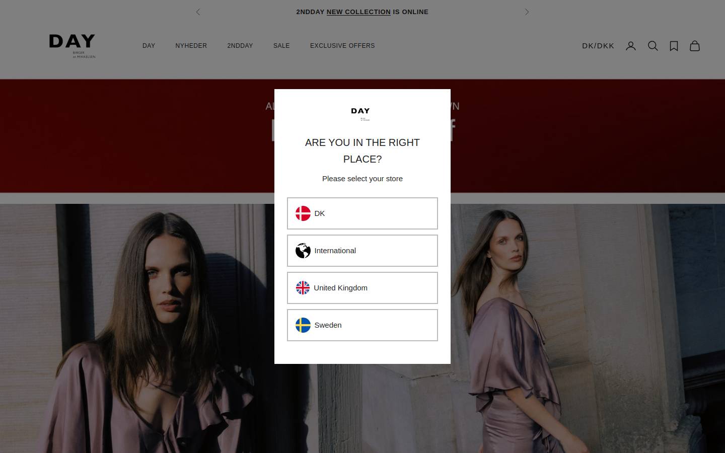 DAY Birger et Mikkelsen homepage screenshot