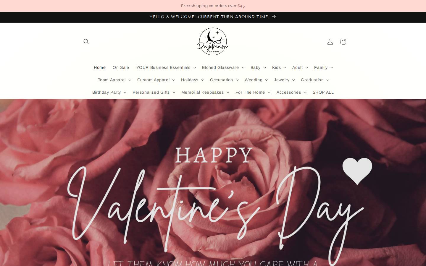 daydreambymeme.com homepage screenshot