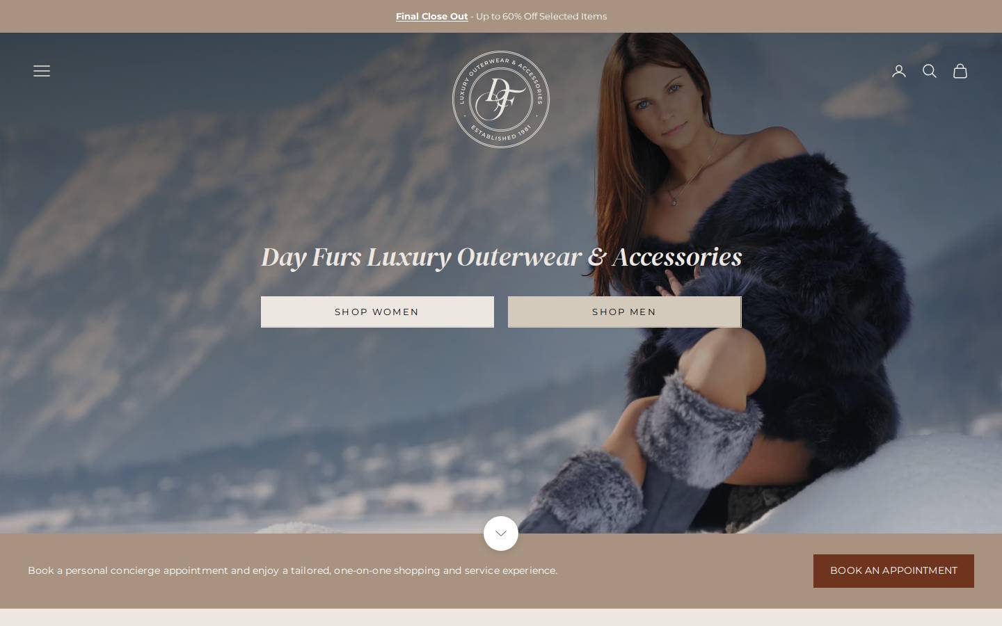 dayfurs.com homepage screenshot