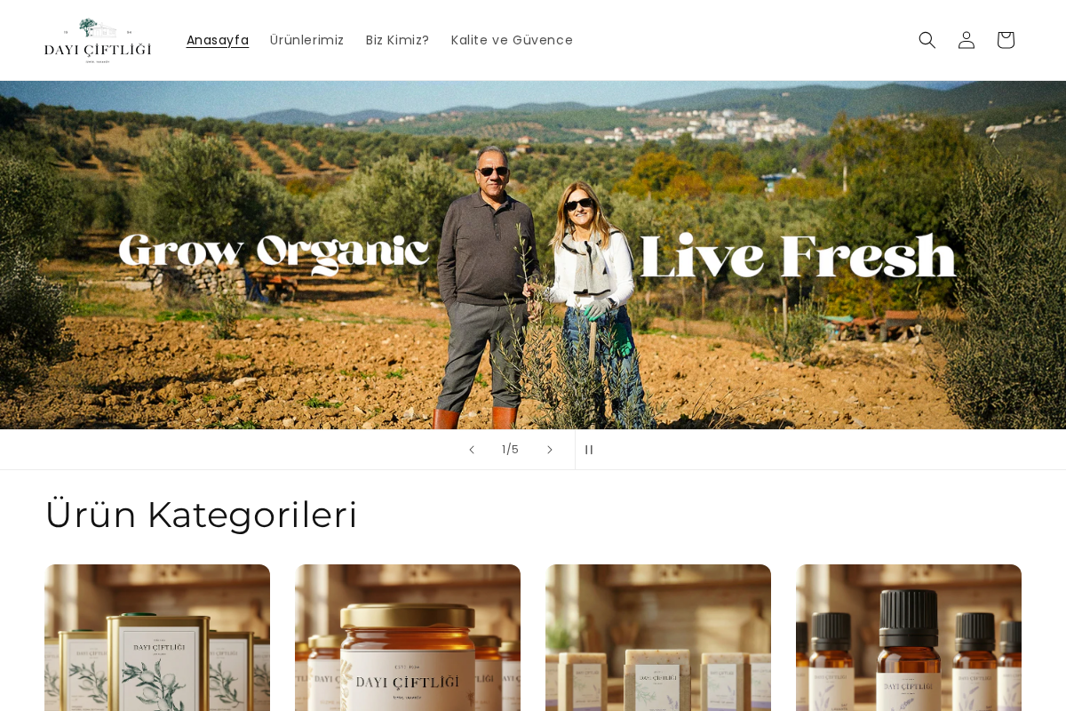 Dayı Çiftliği homepage screenshot