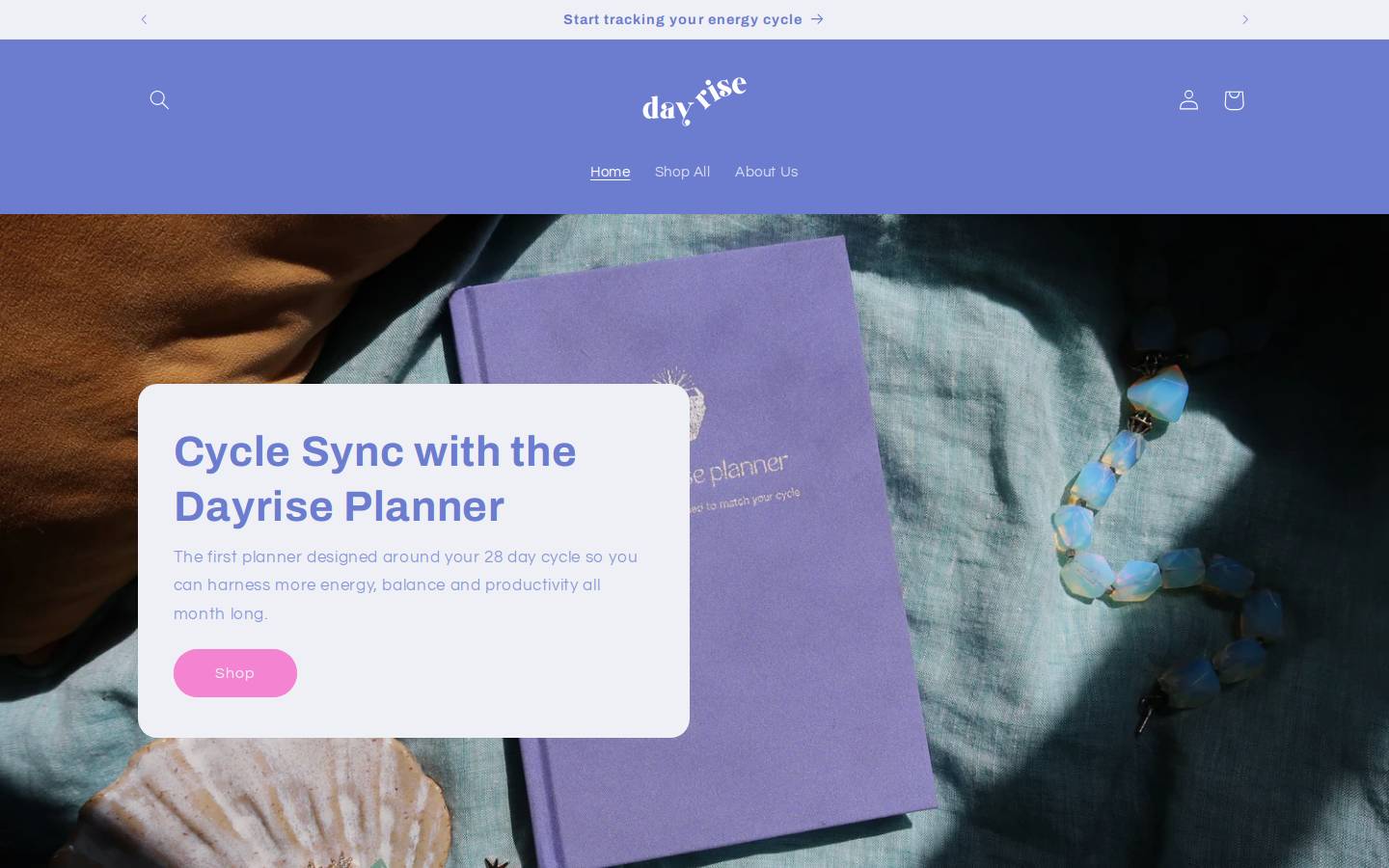 dayrisemethod.com homepage screenshot