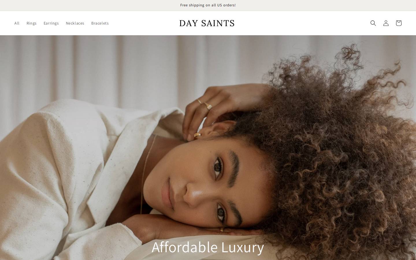 daysaints.com homepage screenshot