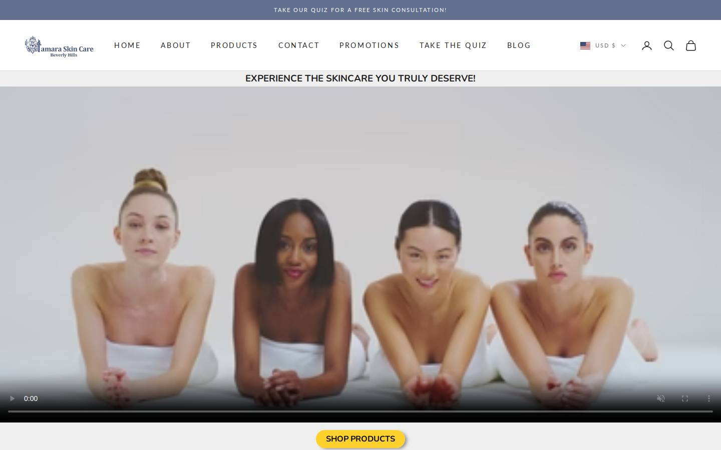 dayspabeverlyhills.com homepage screenshot