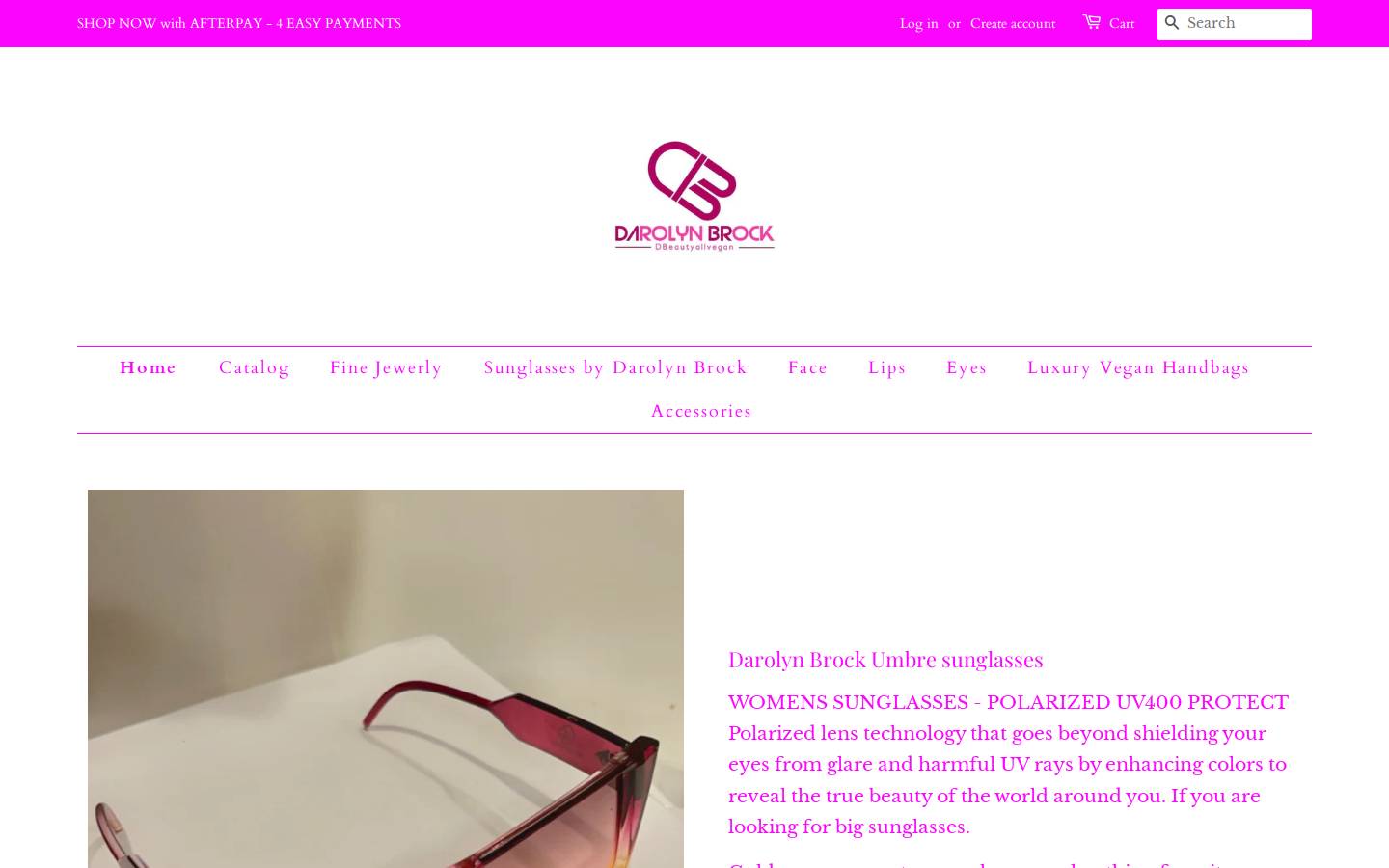 dbeautyallvegantx.com homepage screenshot